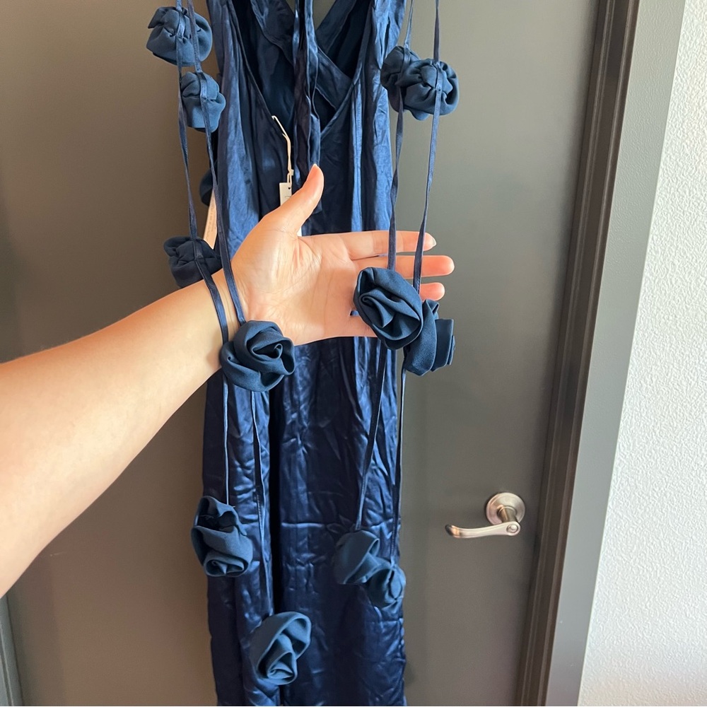 For Love and Lemons Alira Gown in Blue Size XS NEW! New with tags! - Picture 10 of 12